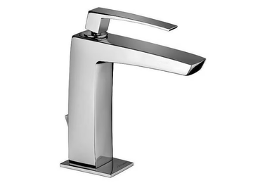 LUCE 84054 - Single handle washbasin mixer with pop up waste by Rubinetterie Frattini - view 2